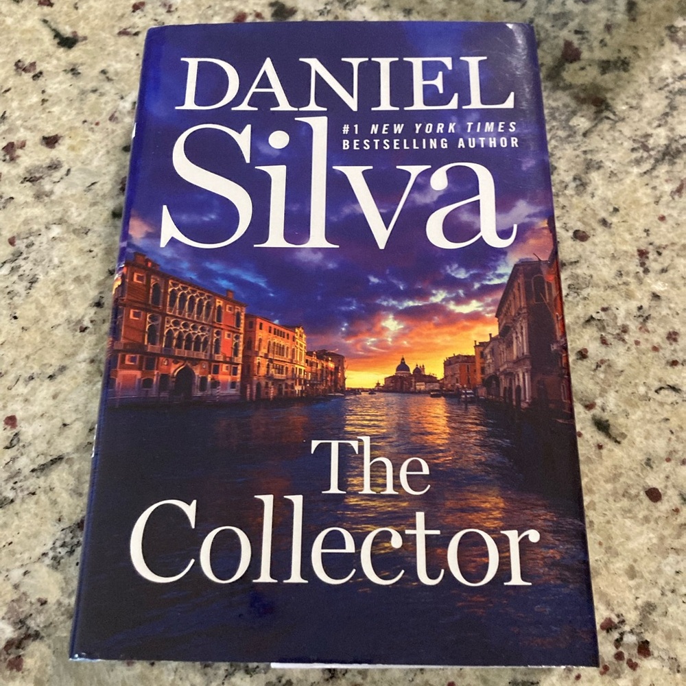 Preowned The Collector by Daniel Silva in hardcover FUC